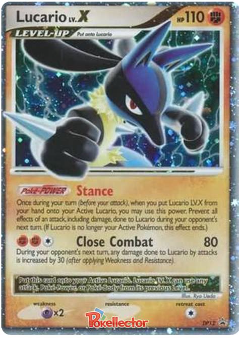 pokemon lucario lv x dp12